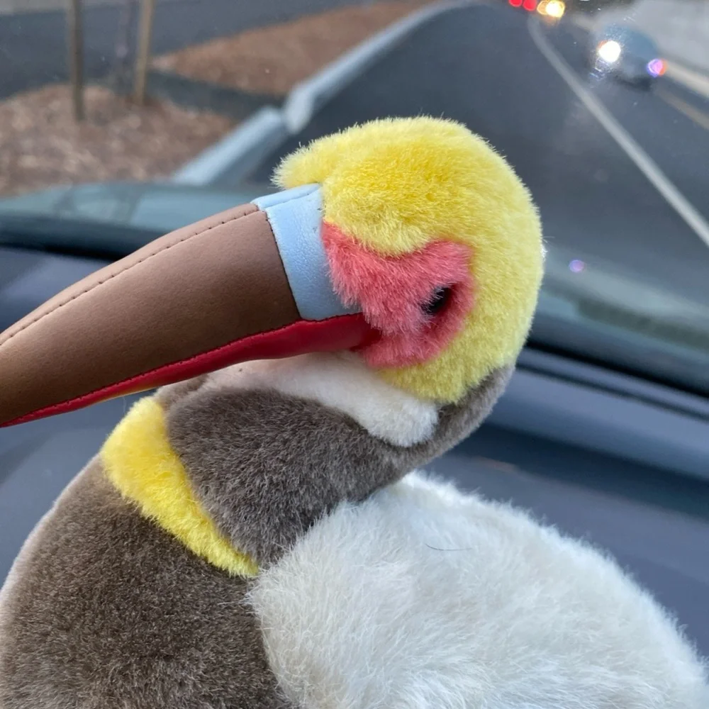 K&M INT’L 2003 Wild Republic “Brown Pelican w/Sound” Plush 8” w/Tags NEW